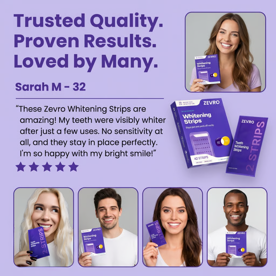 Zevro™ Whitening Strips