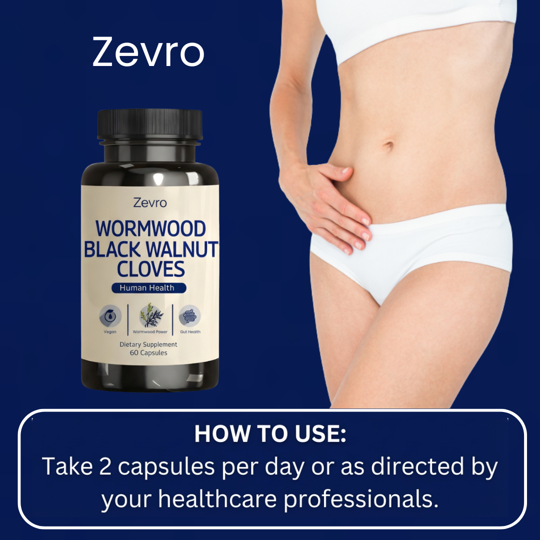 Zevro Wormwood Black Walnut Cloves